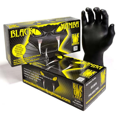 Black MAMBA Gloves (Guantes)