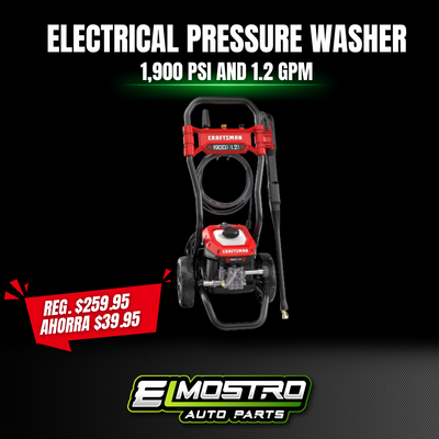 Electrical Pressure Washer Craftsman 1,900 PSI- (máquina presión de agua)