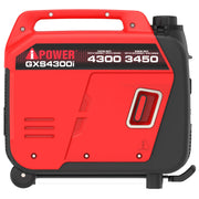 GENERADOR 120V A-IPOWER INVERTER GXS4300I | 4300 WATT / 3,450 RUNNING WATTS | PRENDE POR YOYO