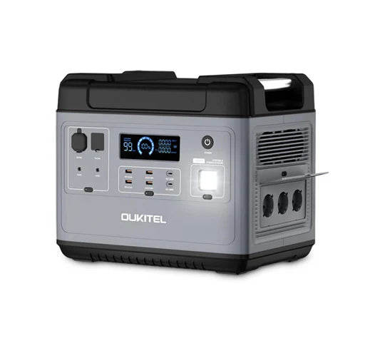 OUKITEL P2001 POWER STATION | 2000WH/2000W/ Incluye Placa Solar GRATIS