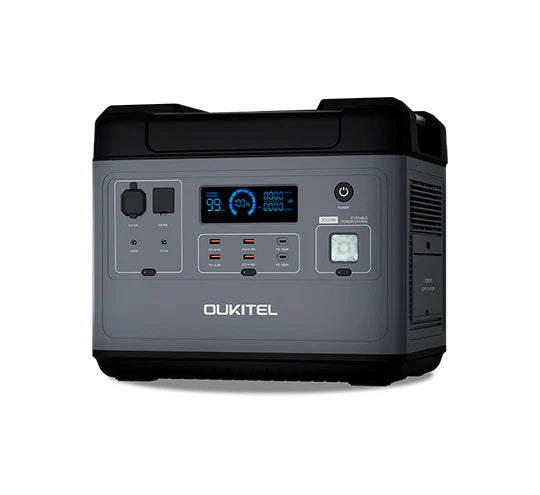 OUKITEL P2001 POWER STATION | 2000WH/2000W/ Incluye Placa Solar GRATIS