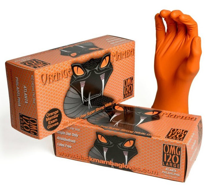 ORANGE MAMBA Gloves (Guantes)